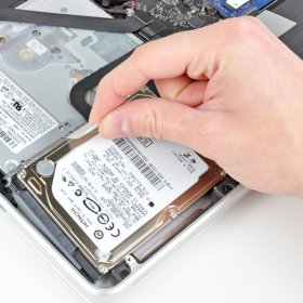 Замена жёсткого диска Macbook Pro